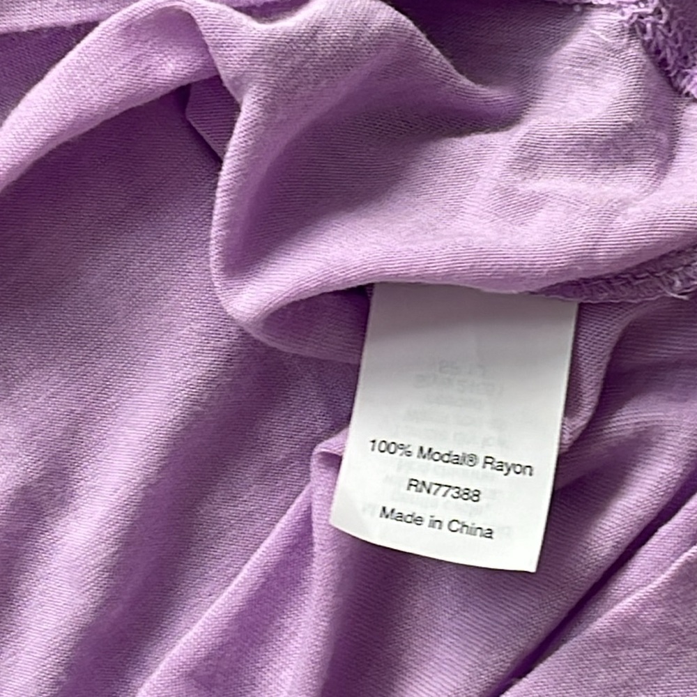 J Crew Lilac Racerback V-Neck Pocket Lightweight Dress or Cover-Up. Small - Picture 8 of 8